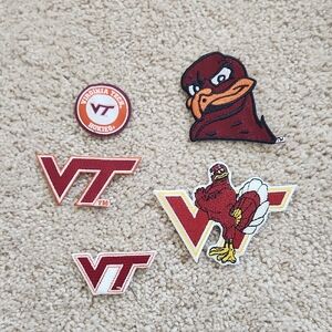 Virginia Tech Hokies Patch Set